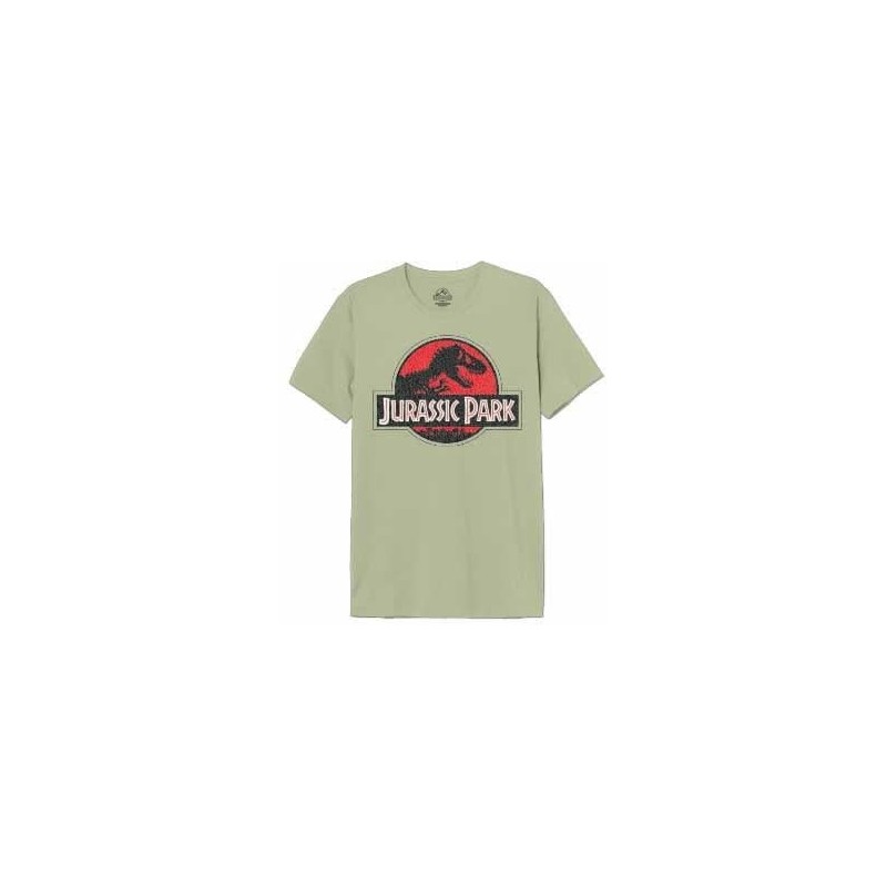 JURASSIC PARK - Grunge logo jurassic - T-Shirt Homme (XXL) 