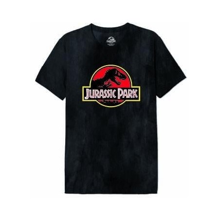 JURASSIC PARK - Logo classic stone wash - T-Shirt Homme (XL) 
