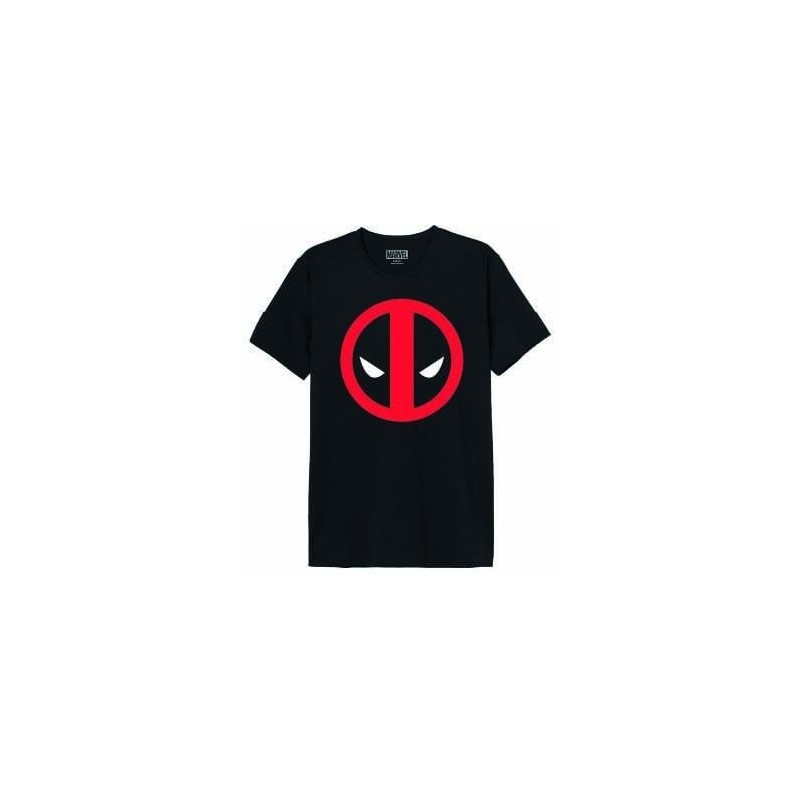 MARVEL - Deadpool Logo Puff - T-Shirt Men (M) 