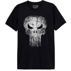 MARVEL - Punisher Skull Distress - T-Shirt Men (L) 