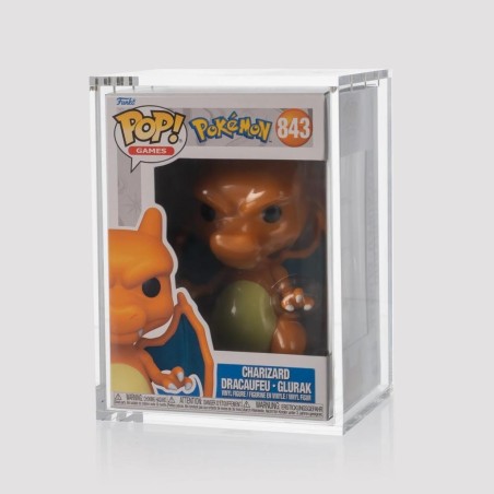 EVORETRO - Acrylic Case With Magnet Standar Size Funko Pop 1pc 