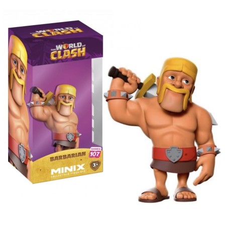 WORLD OF CLASH - Barbare - Figure Minix 12cm 