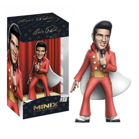 ELVIS - Elvis "Red Suit" - Figurine Minix 12cm 