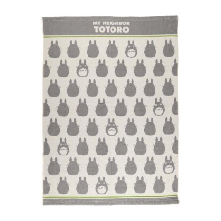MON VOISIN TOTORO - Totoro Gris - Couverture de sieste 85x115cm 