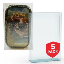 EVORETRO - PET Protector For Mini Tin Pokemon 5pc 2