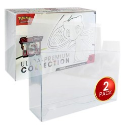 EVORETRO - PET Protector For Ultra Premium Collection Pokemon 2pc 2