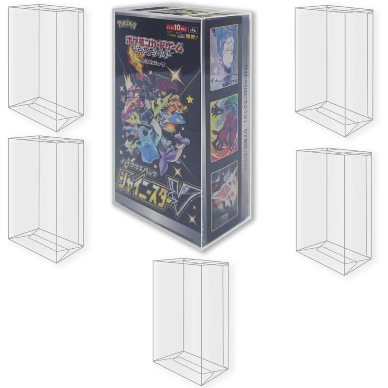 EVORETRO - PET Protector For Small Display Japanese Pokemon 5pc 