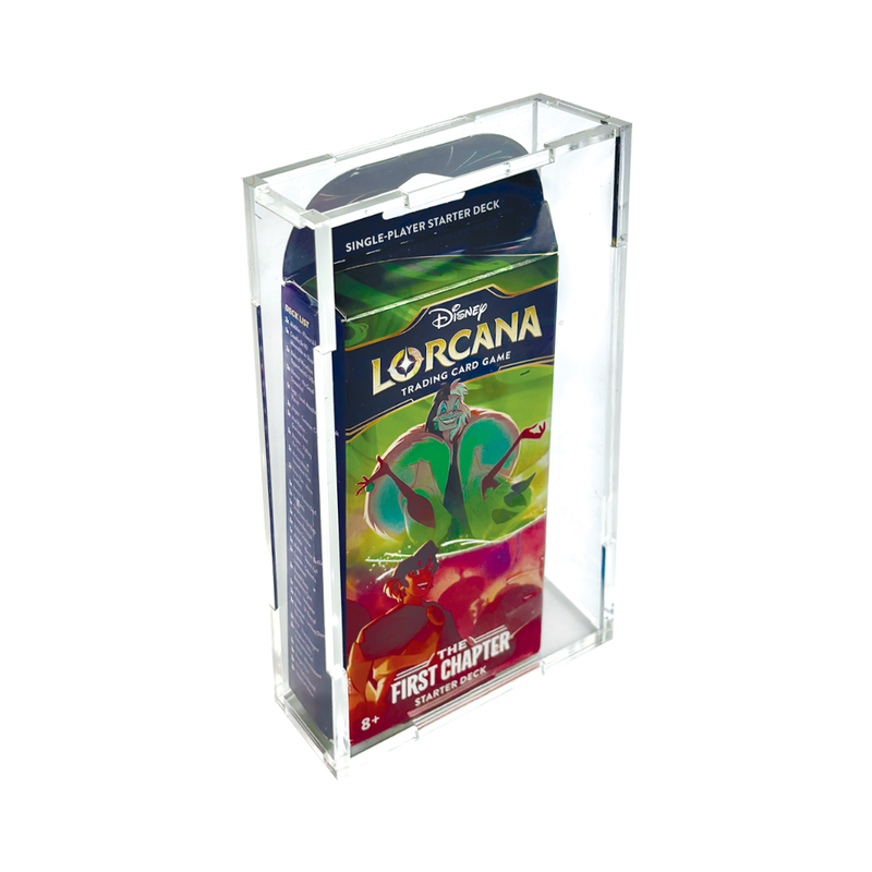 EVORETRO - Acrylic Case Starter Deck Lorcana 1pc 