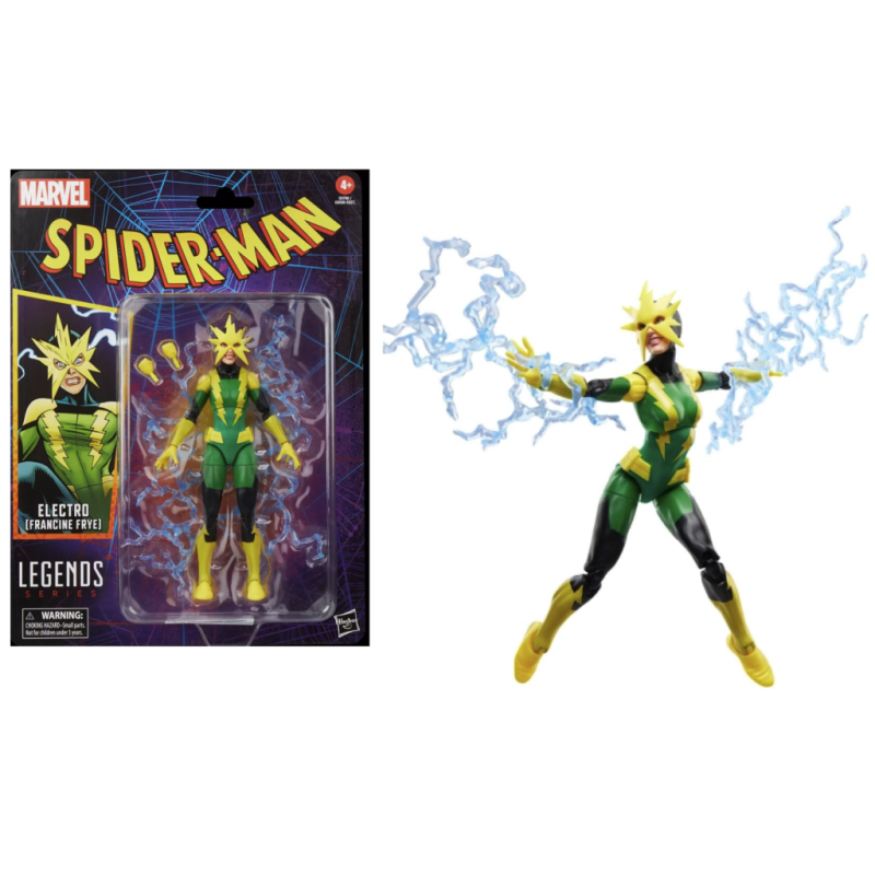 MARVEL - Electro (Francine Frye) - Figurine Legends Series 15cm 