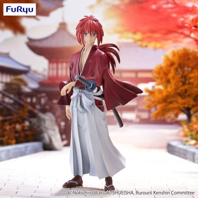 KENSHIN LE VAGABOND - Kenshin Himura - Statuette Trio-Try-It 19cm 