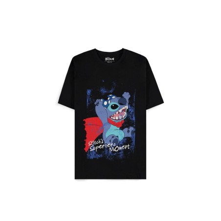 STITCH - Superhéro - T-Shirt Unisexe (S) 