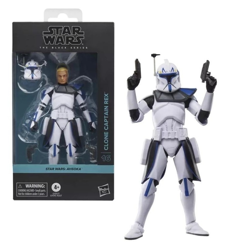 STAR WARS AHSOKA - Capitaine Rex - Figurine Black Series 15cm 