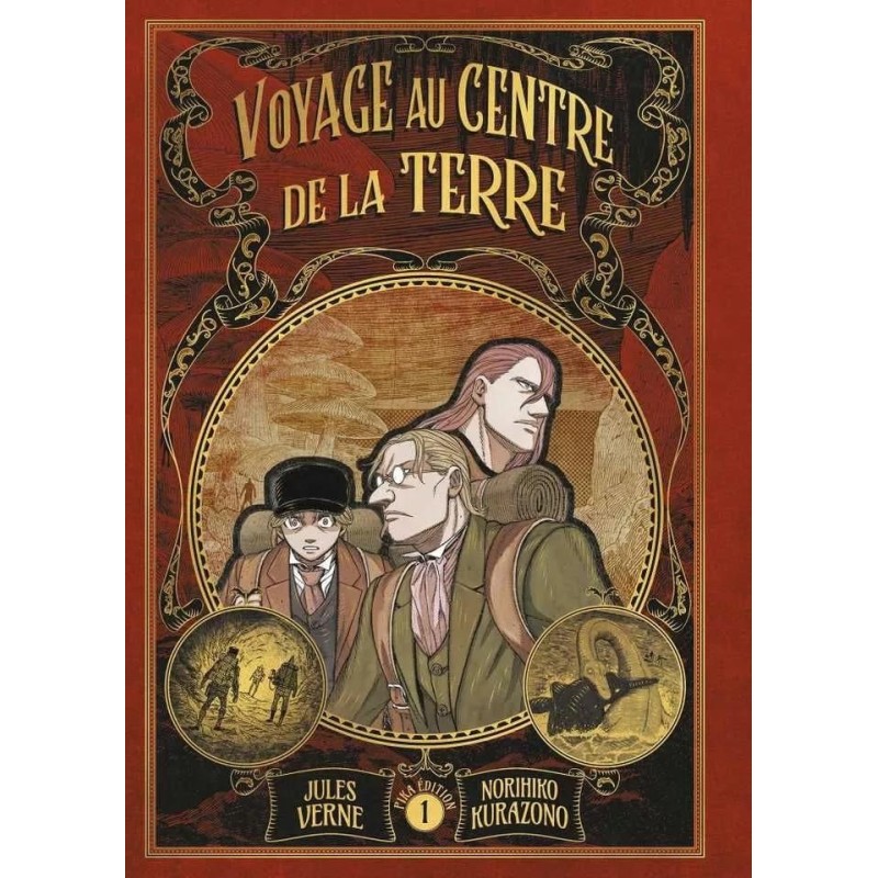 VOYAGE AU CENTRE DE LA TERRE - Tome 1 - Edition Deluxe (Manga) 