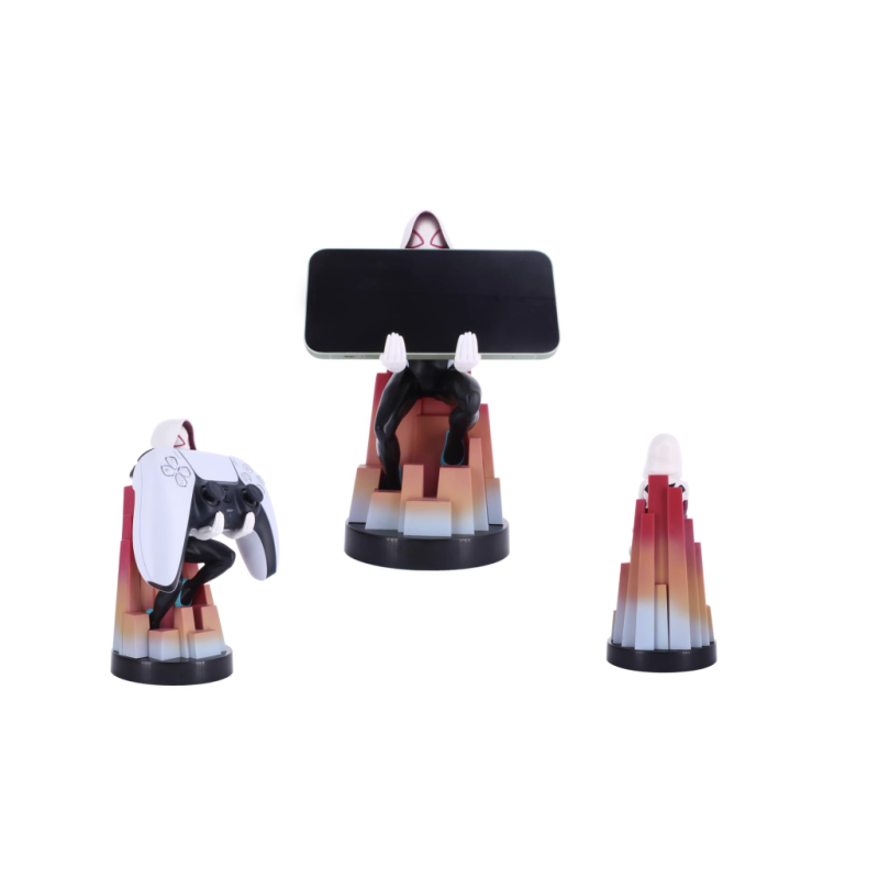 SPIDER-MAN - Ghost-Spider - Support Manette & Portable - 20cm 