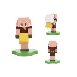 MINECRAFT - Piglin - Support Manette & Portable 'Holdem' - 11cm 2