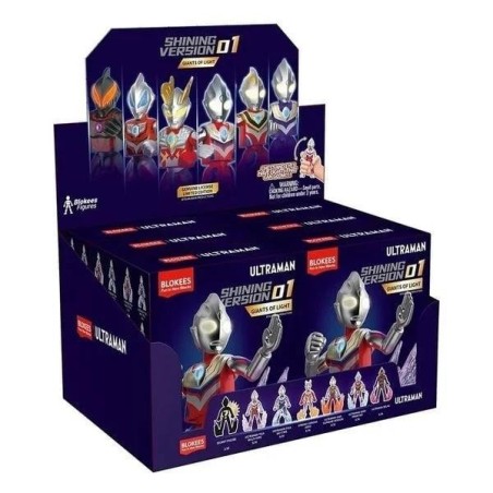 ULTRAMAN - Shining Version Giants Light - Model Kit Blokees Display6pc 