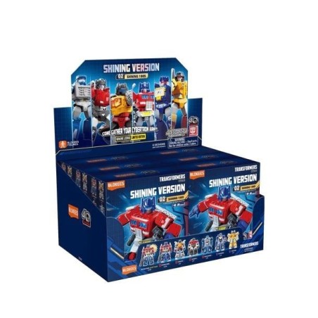 TRANSFORMERS - Shining Version 02 - Model Kit Blokees Display 6 pc 