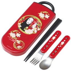 LE VOYAGE DE CHIHIRO - No Face - Set baguettes cuillère et fourchette 2