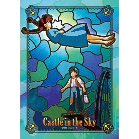 LE CHATEAU DANS LE CIEL - Eclat merveilleux - Puzzle vitrail 208P 