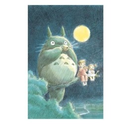 MON VOISIN TOTORO - Totoro joue de l'Ocarina - Puzzle 1000P 2