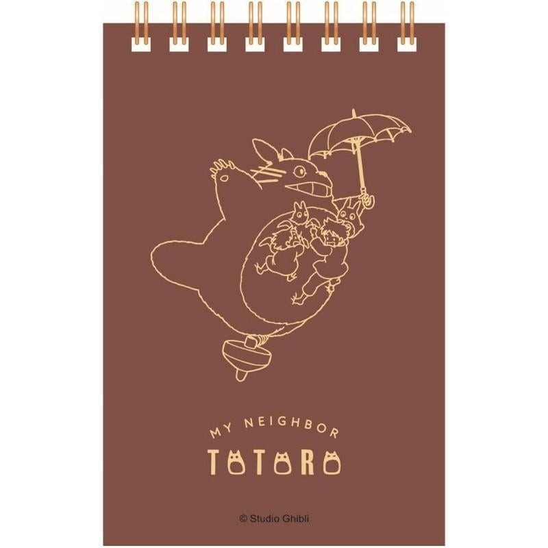 MON VOISIN TOTORO - Totoro volant - Carnet à Spirales Gauffré 