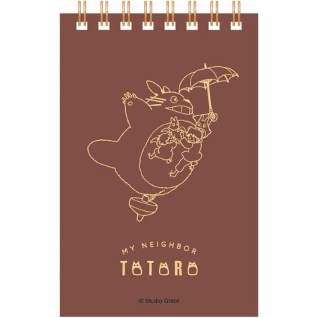 MON VOISIN TOTORO - Totoro volant - Carnet à Spirales Gauffré 