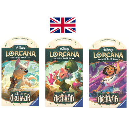 DISNEY - Lorcana - Trading Cards Booster Sleeved Chapitre 7 - EN 