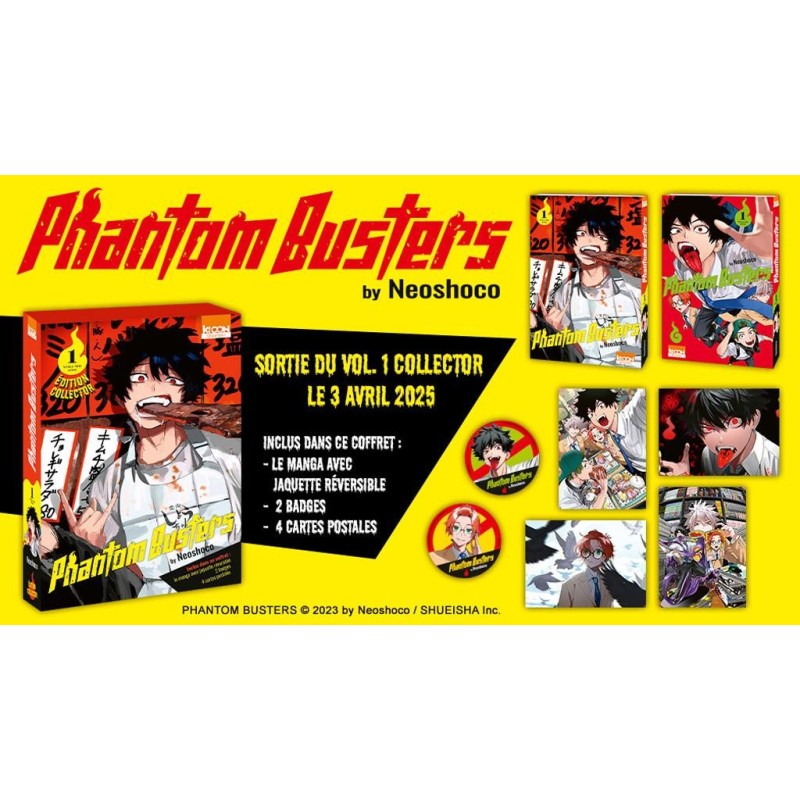 PHANTOM BUSTERS - Tome 1 - EDITION COLLECTOR 