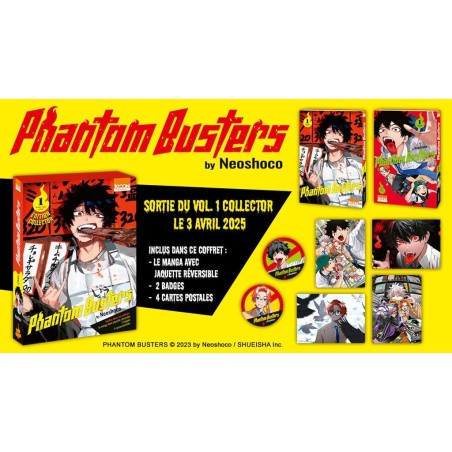 PHANTOM BUSTERS - Tome 1 - EDITION COLLECTOR 