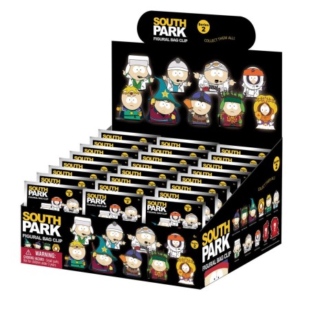 SOUTH PARK - Series 2 - 3D Foam Bag Clip (Display 24 Pcs) 