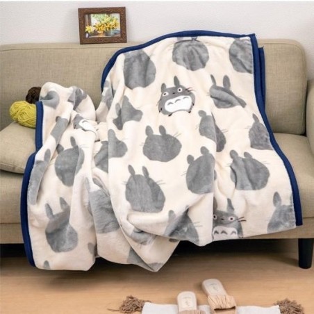 MON VOISIN TOTORO - Totoro Gris - Grande Couverture 200x140cm 