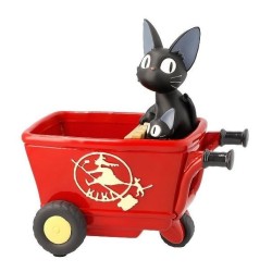 KIKI LA PETITE SORCIERE - Jiji chariot rouge - Diorama Planter 11.5cm 2