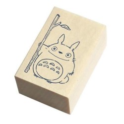 MON VOISIN TOTORO - Totoro - Tampon en bois 2.x3x4.5cm 2