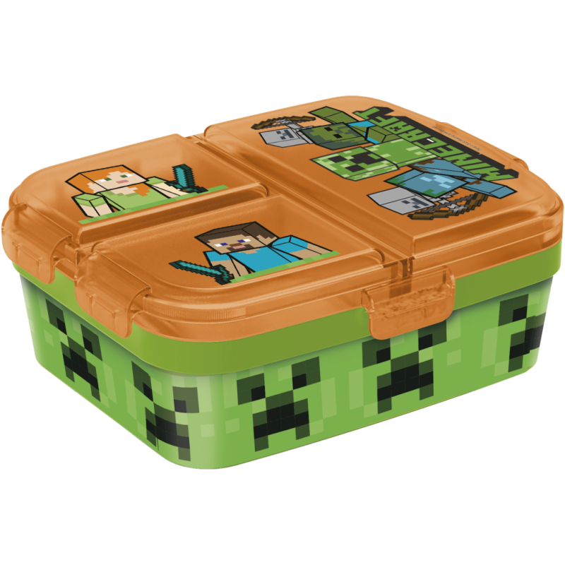 MINECRAFT - Creeper - Lunch Box multi compartment 