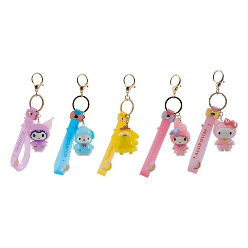 HELLO KITTY - Raincoat Series - Assortiment 12 Keychain 6-7cm 