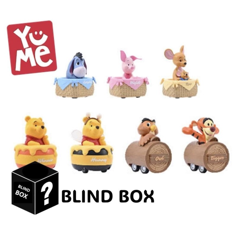 WINNIE L'OURSON - Zoom Hero - Assortiment 12 Figurines 5cm Blind Box 