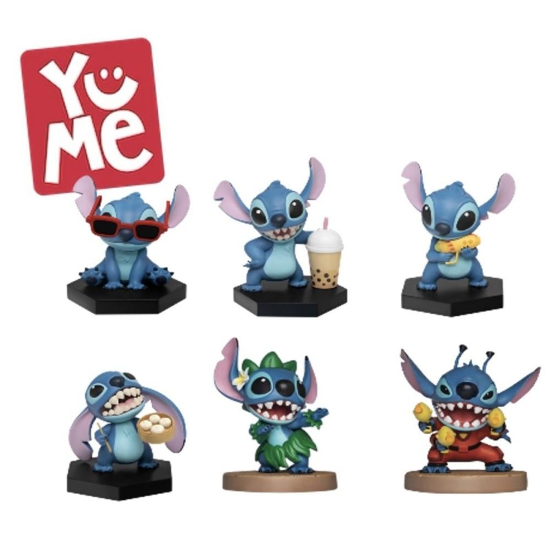 STITCH - Fun Series 2 - Assortiment 6 Figurines Blind Box 