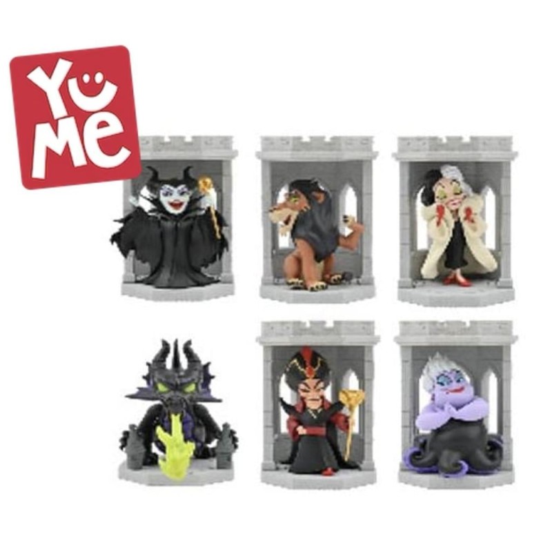 DISNEY VILLAINS - Tower Series - Assortiment 6 Figurines Blind Box 