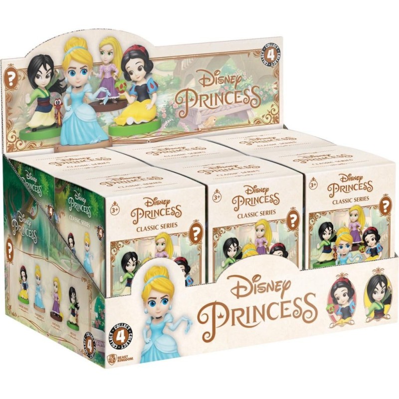 DISNEY PRINCESS - Enchanted Series -Assortiment 6 Figurines Blind Box 