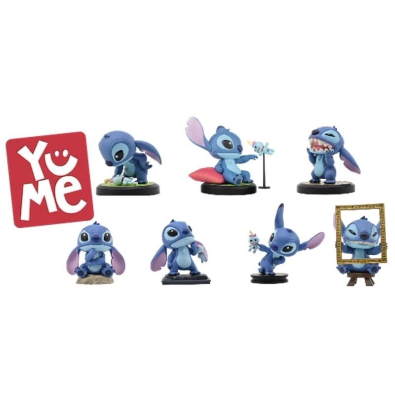 STITCH - Art Gallery Series - Assortiment 6 Figurines Blind Box 