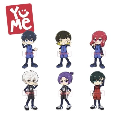 BLUE LOCK - Blind Box - Assortiment 6 Figurines 9cm 