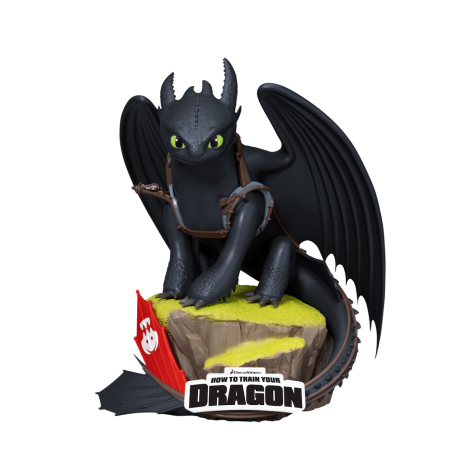 DRAGONS - Krokmou - Diorama D-Stage 15cm 