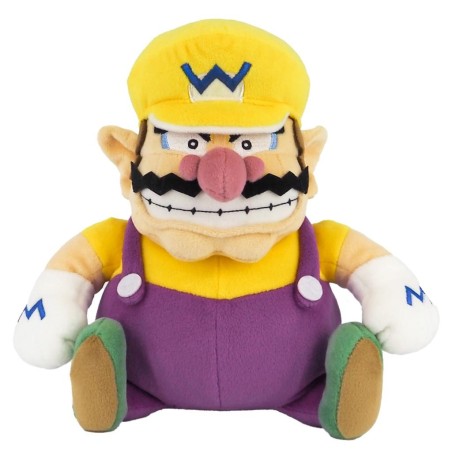 SUPER MARIO - Wario - Peluche 25cm 