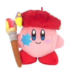 KIRBY - Kirby Artiste - Peluche 13cm 2