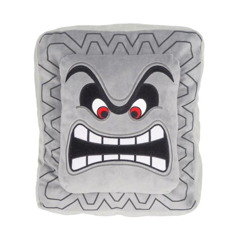 SUPER MARIO - Thwomp - Peluche 37cm 