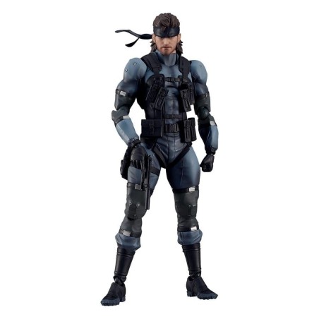 METAL GEAR SOLID 2 - Snake - Statuette Figma Update Edition 16cm 