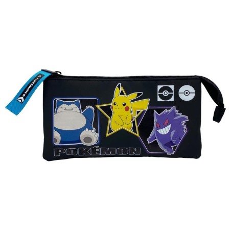 POKEMON - Geo - Triple Pencil Case 
