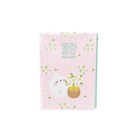 MOLANG - Blossom - Notebook avec Pochette 