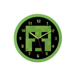 MINECRAFT - Creeper - Horloge Murale 25cm 2