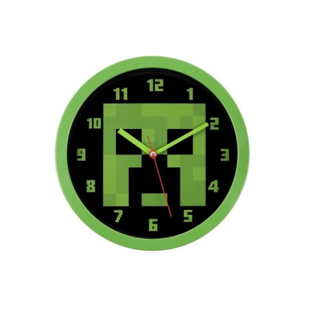 MINECRAFT - Creeper - Horloge Murale 25cm 
